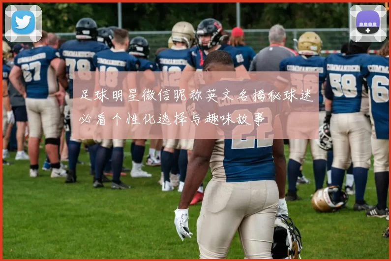 足球明星微信昵称英文名揭秘球迷必看个性化选择与趣味故事