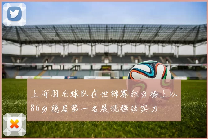 上海羽毛球队在世锦赛积分榜上以86分稳居第一名展现强劲实力
